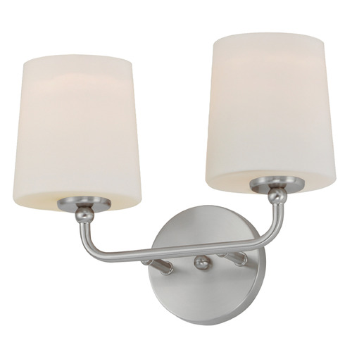 Maxim Lighting Bristol Satin Nickel Sconce