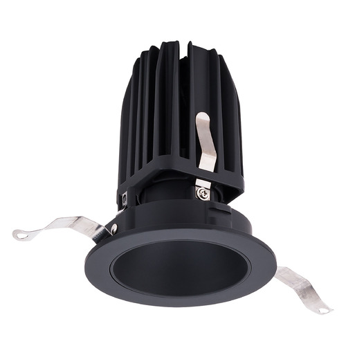 WAC Lighting 2-Inch FQ Downlights Black LED Recessed Trim by WAC Lighting R2FRDT-935-BK