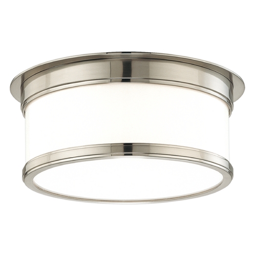 Hudson Valley Lighting Geneva Flush Mount in Satin Nickel by Hudson Valley Lighting 712-SN