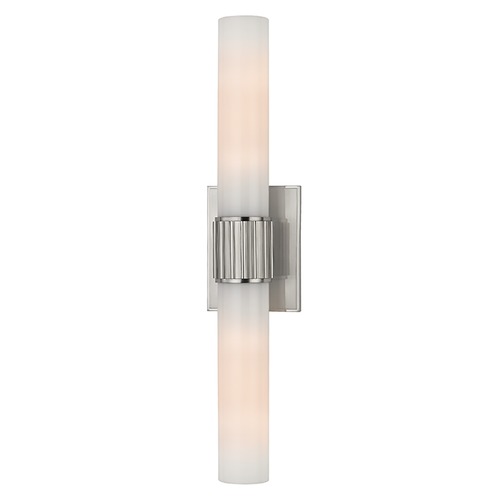 Fulton Satin Nickel Bathroom Light by Hudson Valley Lighting