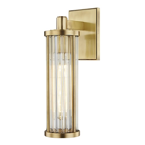 Marley Aged Brass Sconce by Hudson Valley Lighting