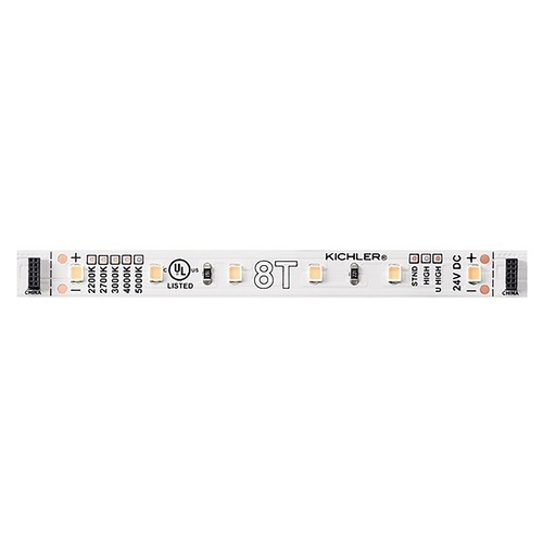 Kichler Lighting 8T LED White 4.25-Inch LED Tape Light by Kichler Lighting 8T1000H50WH
