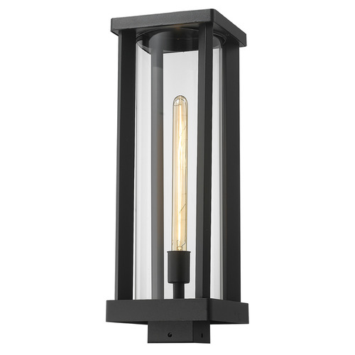 Z-Lite Glenwood Black Post Light by Z-Lite 586PHBS-BK