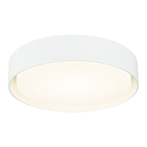 Ezra White LED Flush Mount by Matteo Lighting