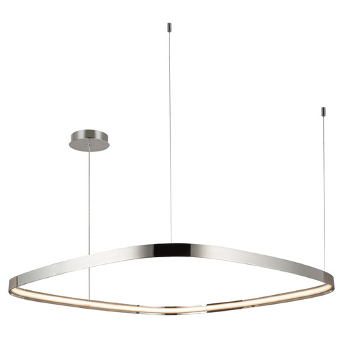 Kuzco Lighting Yukon Polished Nickel LED Pendant Light