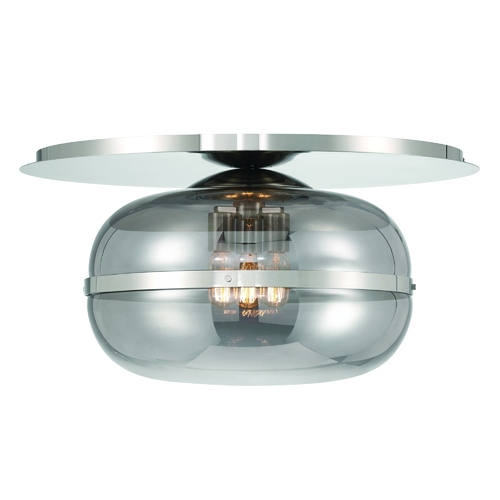 Nottingham 20-Inch Flush Mount in Polished Nickel by Eurofase Lighting