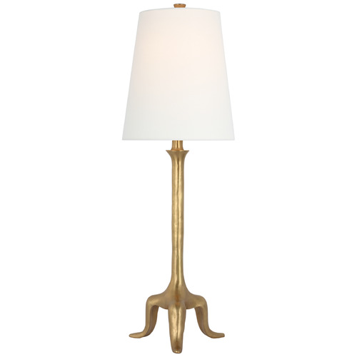Mathilde Antique Brass Buffet Table Lamp