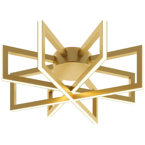 Afx Lighting Cass Gold LED Flushmount Light