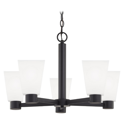Design Classics Vashon Matte Black Chandelier