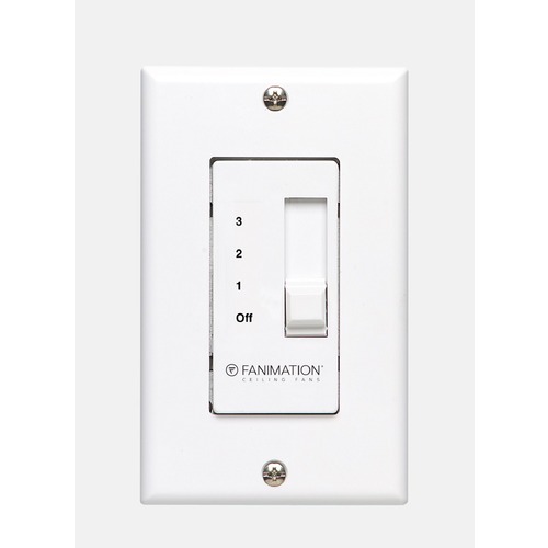 Fanimation Fans CW7WH Wall Control 5 CW7WH