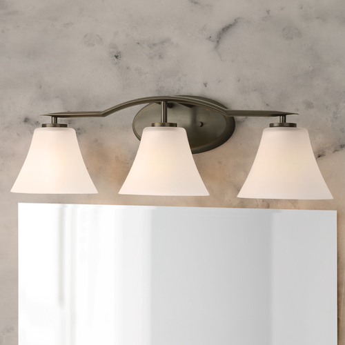 Bravo Antique Bronze Bathroom Light by Progress Lighting