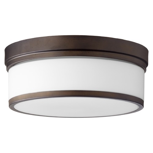 Celeste Oiled Bronze Flush Mount by Quorum Lighting