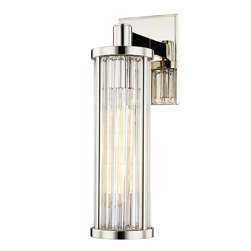 Marley Polished Nickel Sconce by Hudson Valley Lighting