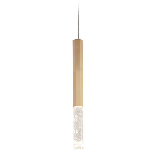 ET2 Lighting Diaphane 15.75-Inch LED Mini Pendant in Gold by ET2 Lighting E11020-95GLD