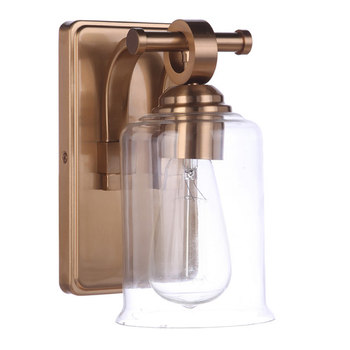 Romero Satin Brass Sconce by Craftmade Lighting