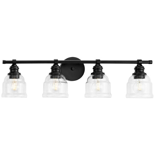 Progress Lighting Progress Lighting Ambrose Matte Black Bathroom Light P300376-31M