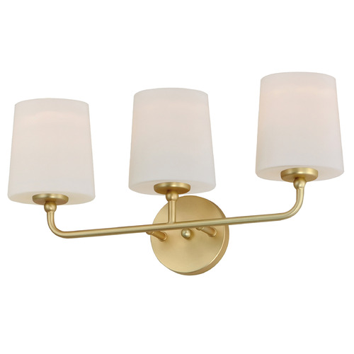 Maxim Lighting Bristol Satin Brass Bathroom Light