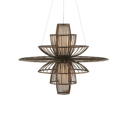 Benjiro 42-Inch Wide Chandelier in Cupertino by Currey and Company