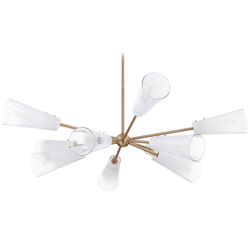 Troy Lighting Camarillo Patina Brass LED Chandelier