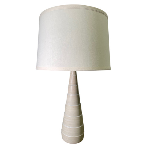 House Of Troy Scatchard Oatmeal Table Lamp with Empire Shade