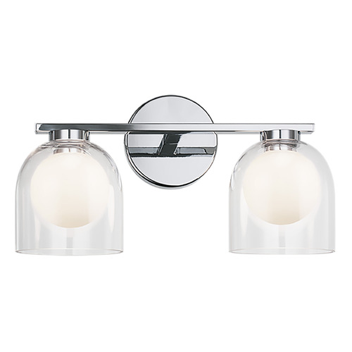 Matteo Lighting Matteo Lighting Derbishone Chrome LED Bathroom Light W60702CHCL