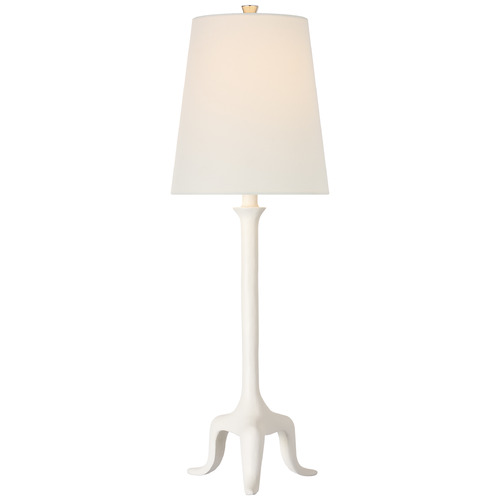 Mathilde Plaster White Buffet Table Lamp