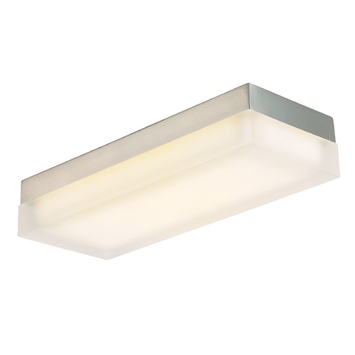 WAC Lighting Dice LED Rectangular Flush Mount by WAC Lighting FM-4014-27-BN