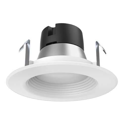 7.5W 4-Inch LED Downlight Retrofit Baffle 3000K 460LM 12V Dimmable by Satco Lighting