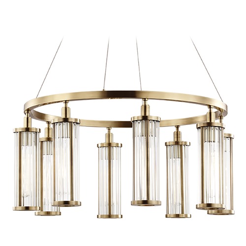 Hudson Valley Lighting Marley Aged Brass Chandelier by Hudson Valley Lighting 9130-AGB