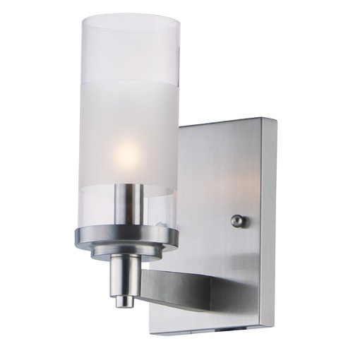 Maxim Lighting Maxim Lighting Crescendo Satin Nickel Sconce 26321CLFTSN
