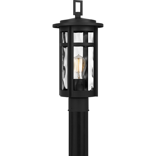 Quoizel Lighting Uma Post Light in Matte Black by Quoizel Lighting UMA9008MBK