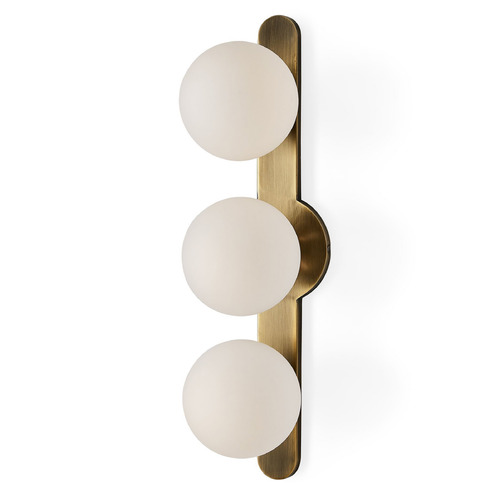 Uttermost Lighting Revelation Design Droplet Antique Brass Sconce by Uttermost Lighting 22559