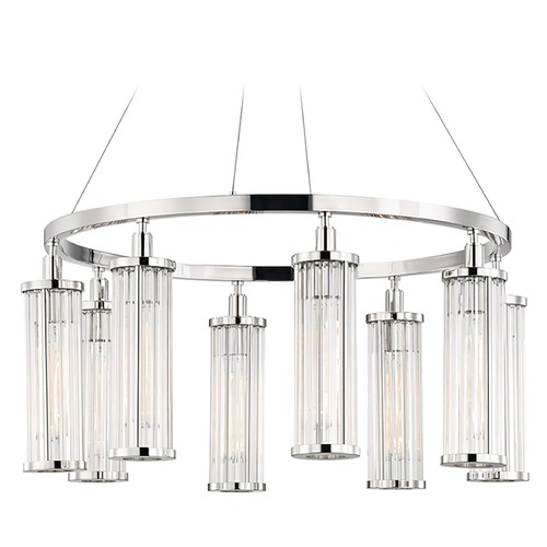 Hudson Valley Lighting Marley Polished Nickel Chandelier by Hudson Valley Lighting 9130-PN