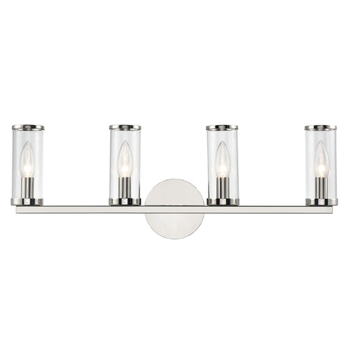 Revolve Polished Nickel Bathroom Light by Alora Lighting
