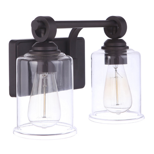 Romero Espresso Bathroom Light by Craftmade Lighting