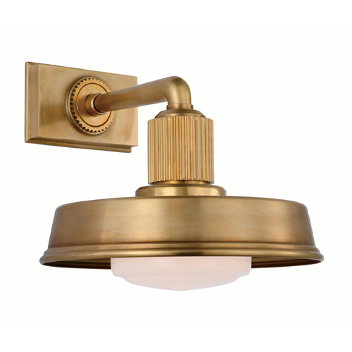 Visual Comfort Signature Collection Chapman & Myers Ruhlmann Sconce in Antique Brass by VC Signature CHD2298ABWG