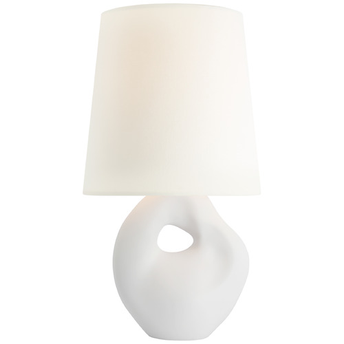 Adria Plaster White Table Lamp