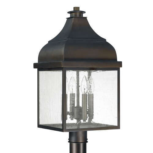 Capital Lighting Westridge 22.75-Inch Old Bronze Post Light by Capital Lighting 9645OB