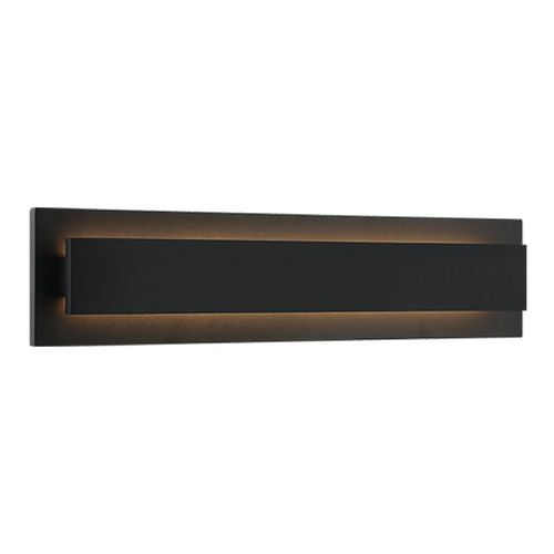 Baretta Matte Black LED Sconce by Matteo Lighting