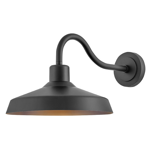 Hinkley Forge Black LED Outdoor Wall Light