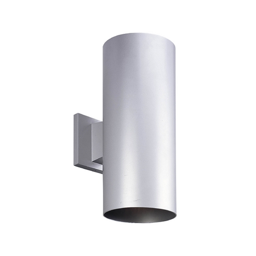 Cylinder Metallic Gray Outdoor Wall Light by Progress Lighting