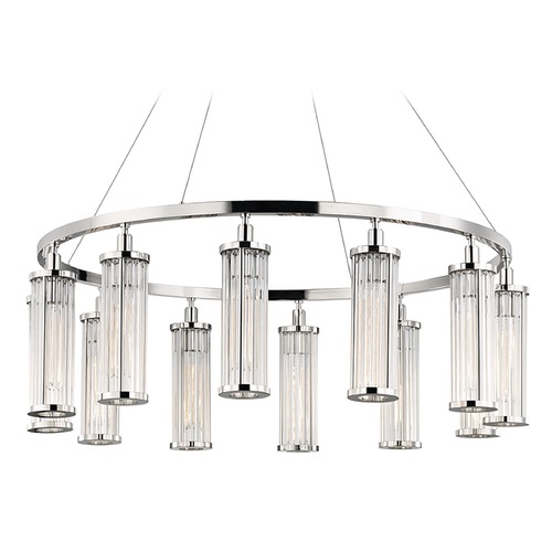 Hudson Valley Lighting Marley Polished Nickel Chandelier by Hudson Valley Lighting 9142-PN