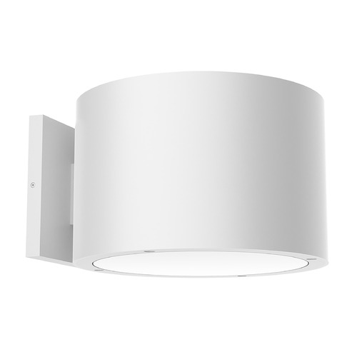 Kuzco Lighting Lamar 5-Inch Exterior Wall Mount Downlight in White by Kuzco Lighting EW19408-WH