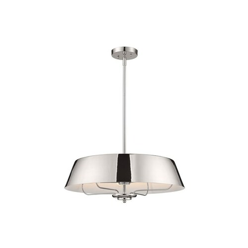 Kichler Lighting Luella Convertible 22-Inch Pendant in Nickel by Kichler Lighting 52543PN