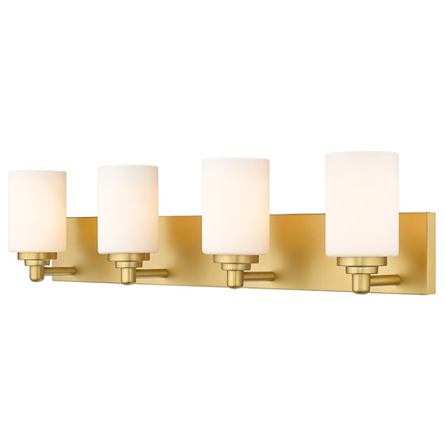 Soledad Brushed Gold Bathroom Light by Z-Lite