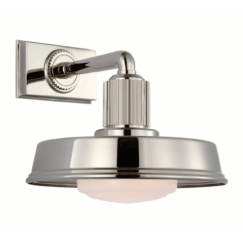 Chapman & Myers Ruhlmann Sconce in Polished Nickel by VC Signature