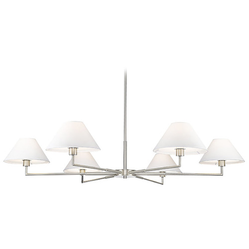 Z-Lite Leila Brushed Nickel Chandelier