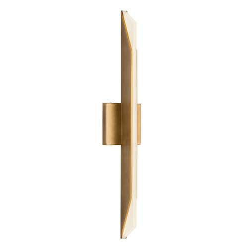 Kuzco Lighting Tachi Vintage Brass LED Vertical Bathroom Light