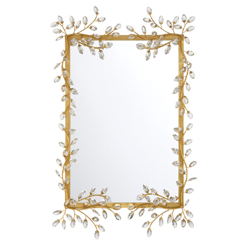 Forget-Me-Not Rectangle 31.5-Inch Decorative Mirror