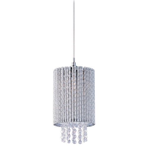 Spiral Pendant in Polished Chrome by ET2 Lighting